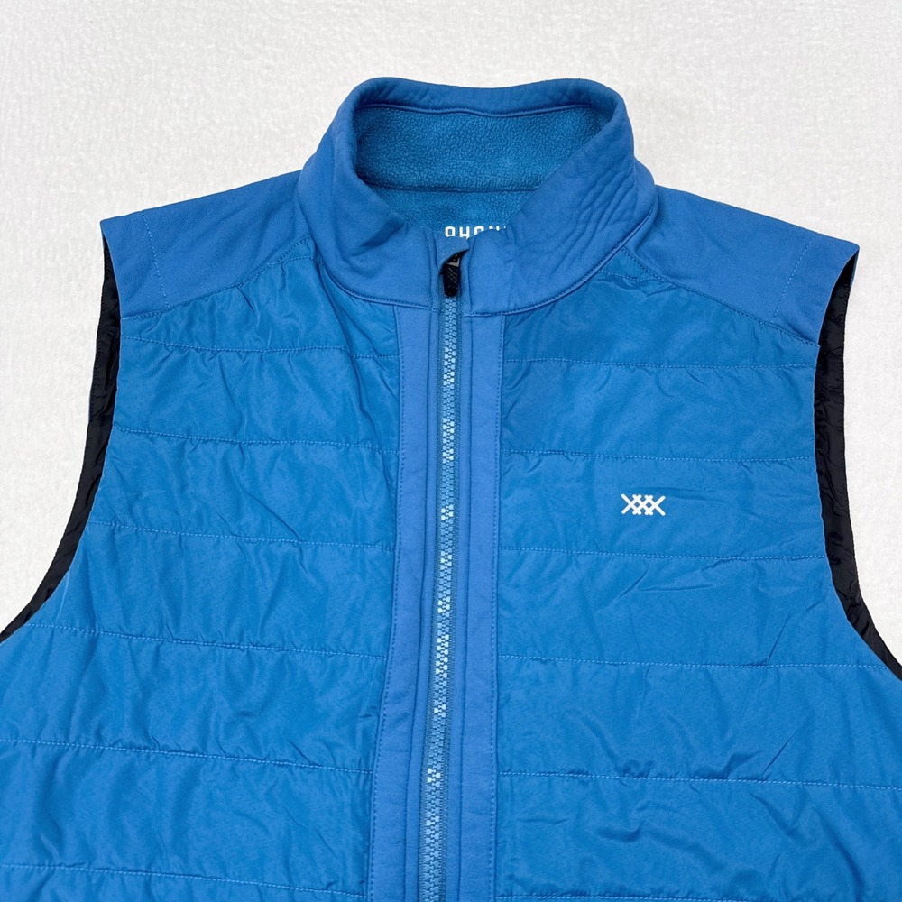 Rhone Alpine Insulated Golf Vest Mens Size Small Blue Activewear Athleisure - Picture 3 of 9
